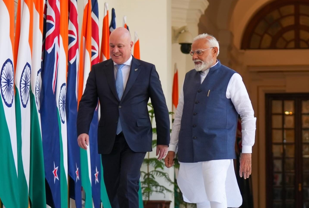 Historic Visit of Prime Minister Modi to New Zealand
